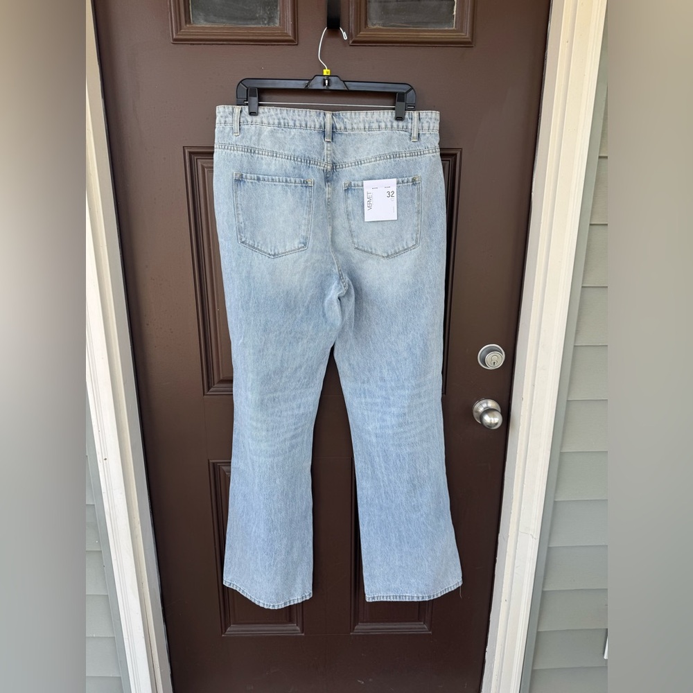 Vervet Leslie 90s Vintage Flare Jeans - Picture 3 of 10